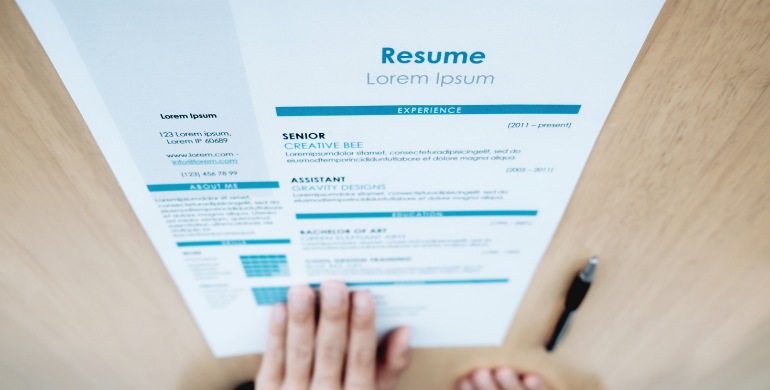 how to Improve MBA resume