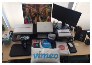 Vimeo employee welcome kit