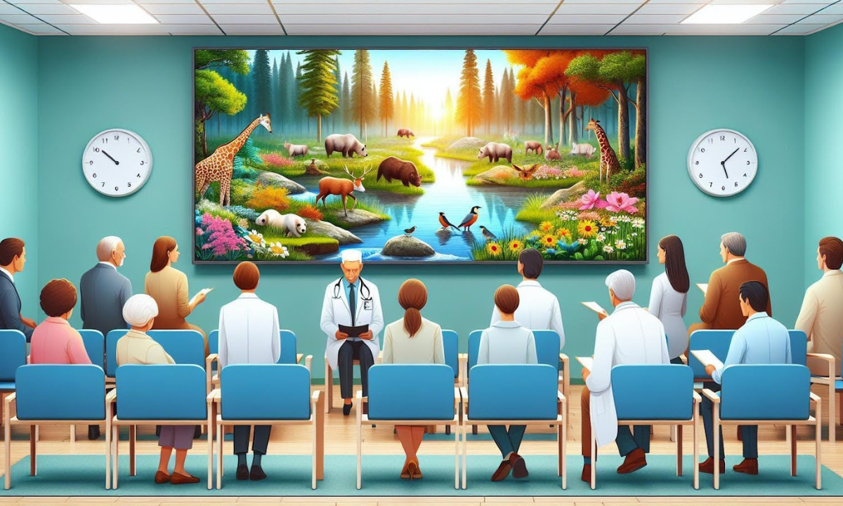 Enhancing Patient Care with Doctor Waiting Room TV